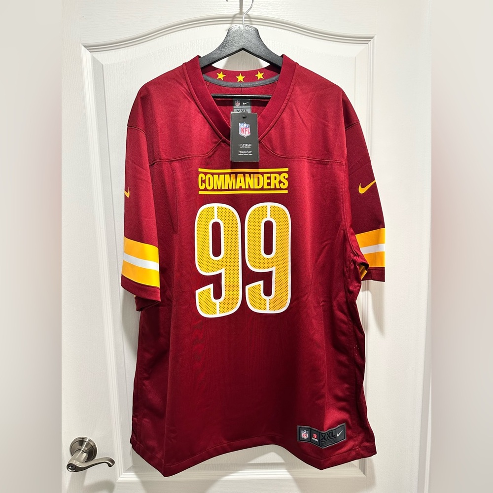 Nike On Field NFL Washington Commanders Chase Young #99 Game Jersey, Size XXL